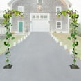 thumbnail image 1 of MONIPA Silver Arch Frame Stand Wedding Decor Heavy Duty Backdrop Display Rack Stylish, 1 of 13