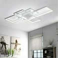 thumbnail image 1 of MONIPA White Light Modern LED Ceiling Light Acrylic White Rectangular Ceiling Light for Living Room Bedroom Dining Room Study, 1 of 7