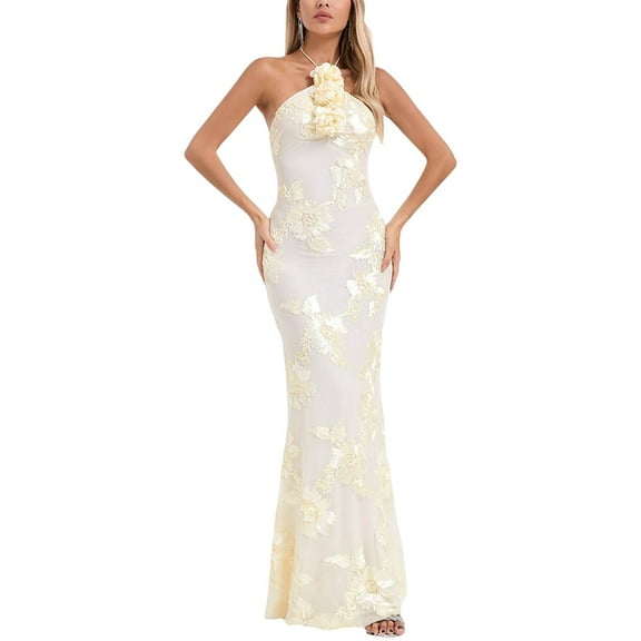 MONIQUE LAGARDE womens  Maxi Dress, 0