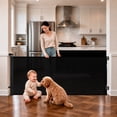 thumbnail image 1 of MONIRIXAR Retractable Baby Gate,71" Extra Wide Mesh Dog Gate, 34" Tall,Black, 1 of 13