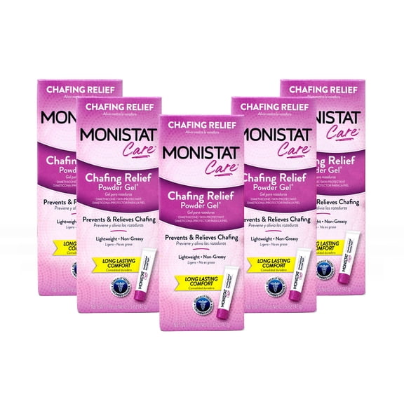 MONISTAT Chafing Relief Powder Gel, 1.5 OZ (Pack - 5)
