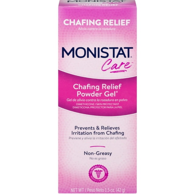 MONISTAT AntiChafing Cream, Complete Care Relief Powder Gel, 1.5 oz