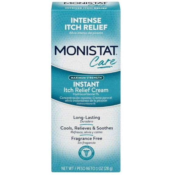 MONISTAT Complete Care Instant Itch Relief Cream 1 oz (Pack of 6)