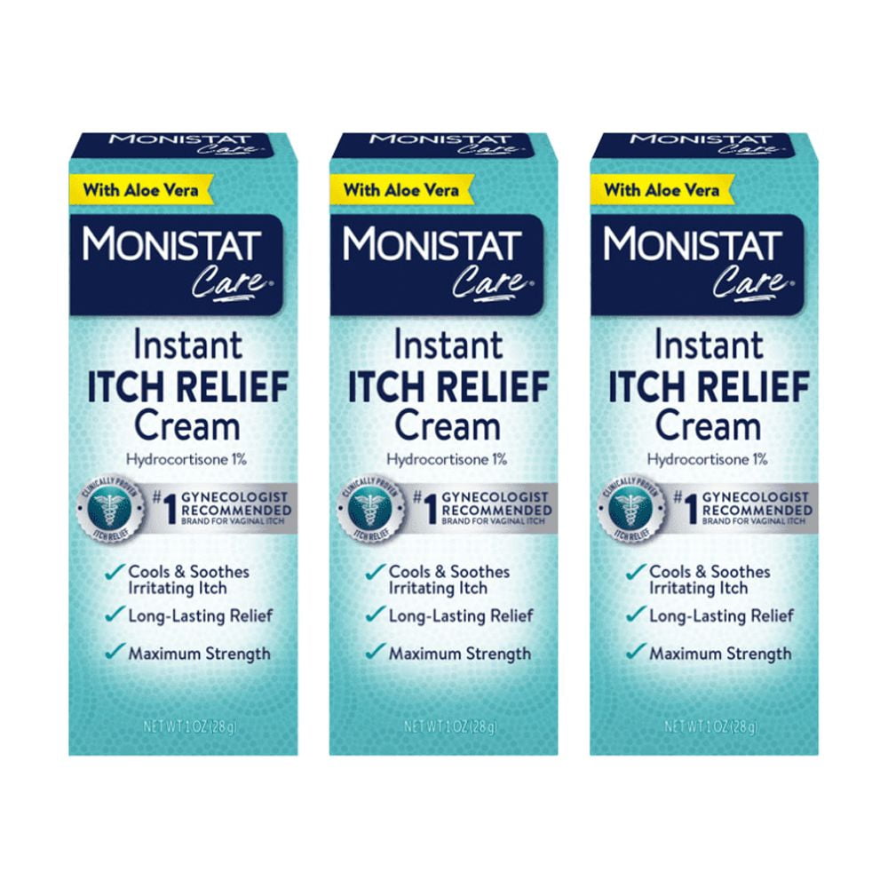 MONISTAT Complete Care Instant Itch Relief Cream (Pack 3)