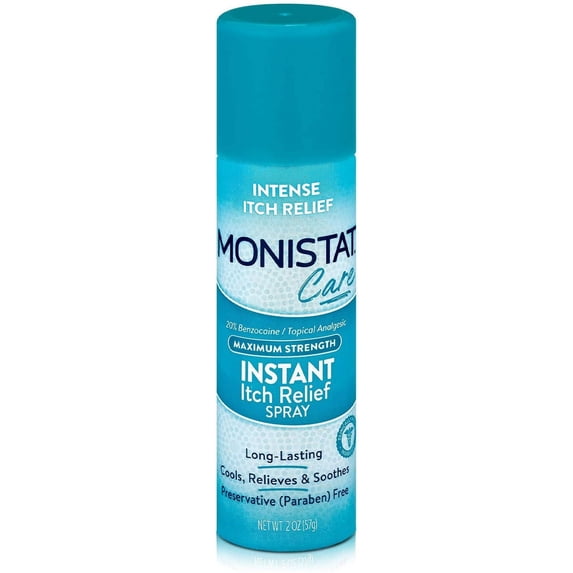 MONISTAT Complete Care Instant Itch Relief Spray, 2 oz (Pack of 2)