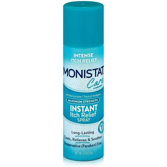 MONISTAT Complete Care Instant Itch Relief Spray, 2 oz (Pack of 6)