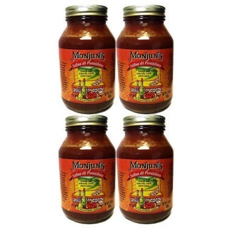 MONJUNIS Salsa Di Pomidoro, 32.5 OZ (Pack of 4)