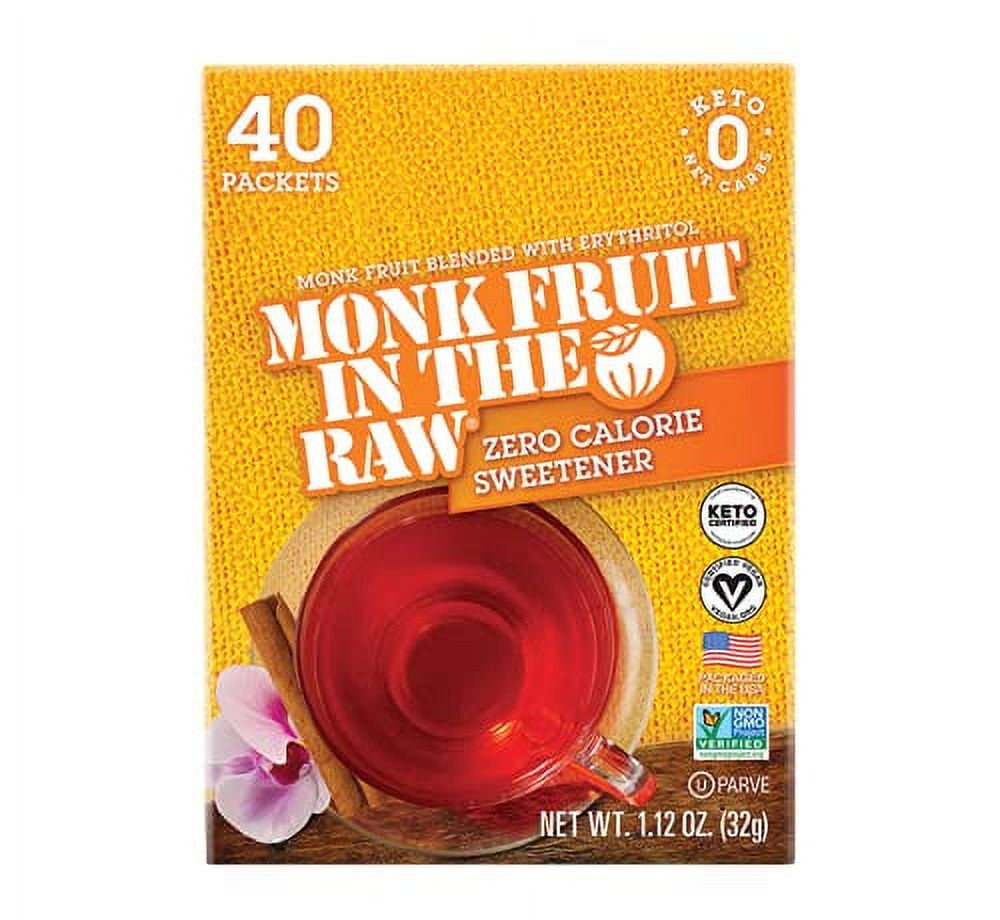 MONK FRUIT IN THE .. RAW, Natural Monk Fruit .. Sweetener w/ Erythritol