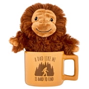 Bigfoot Plush in A Dad Like Me is Hard to Find Mug, Brown, Fathers Day by Way To Celebrate