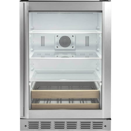 Monogram - 126-Can Beverage Cooler - Stainless Steel