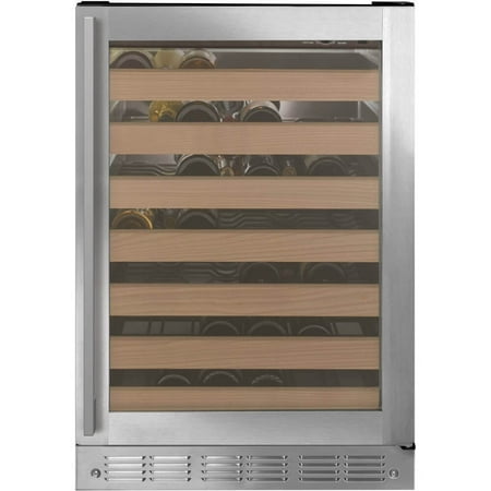Monogram - 57-Bottle Wine Cooler - Stainless Steel
