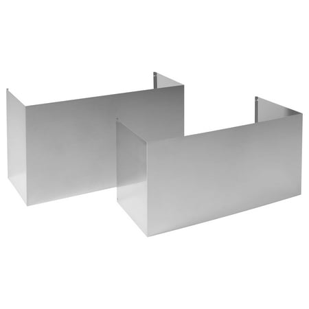 10 Ft. Duct Cover for Monogram ZVW1480SPSS Range Hood - Stainless steel