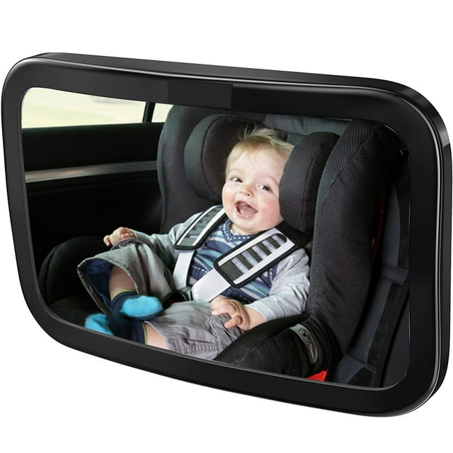 MONOJOY Baby Car Mirror, Safety Car Seat Mirror for Rear Facing Infant