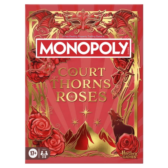 Monopoly: A Court of Thorns and Roses Edition Board Game for Ages 17 and Up