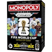 Collectible Monopoly Panini Prizm: FIFA World Cup Trading Cards Booster Box, Gifts for Soccer Fans