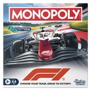 Monopoly F1 Edition Board Game, Officially Licensed FORMULA 1 Games for Kids & Adults, 8+