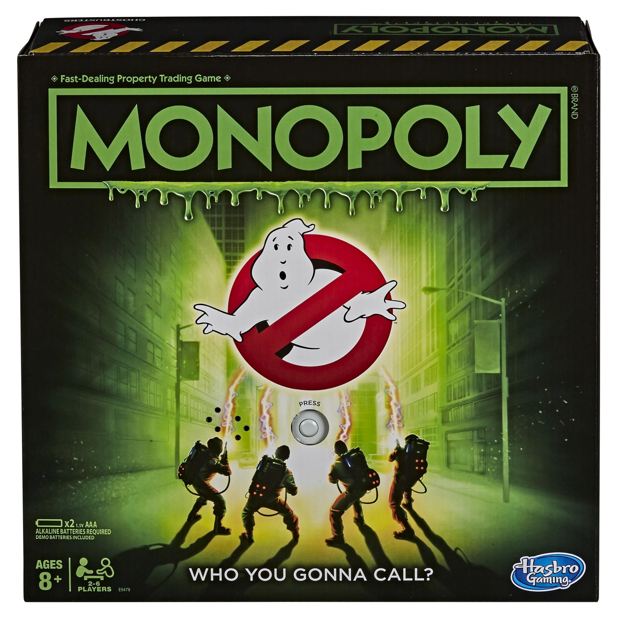 人生ゲーム MONOPOLY  GHOSTBUSTERS EDITION MONOPOLY GHOSTBUSTERS - Walmart.com