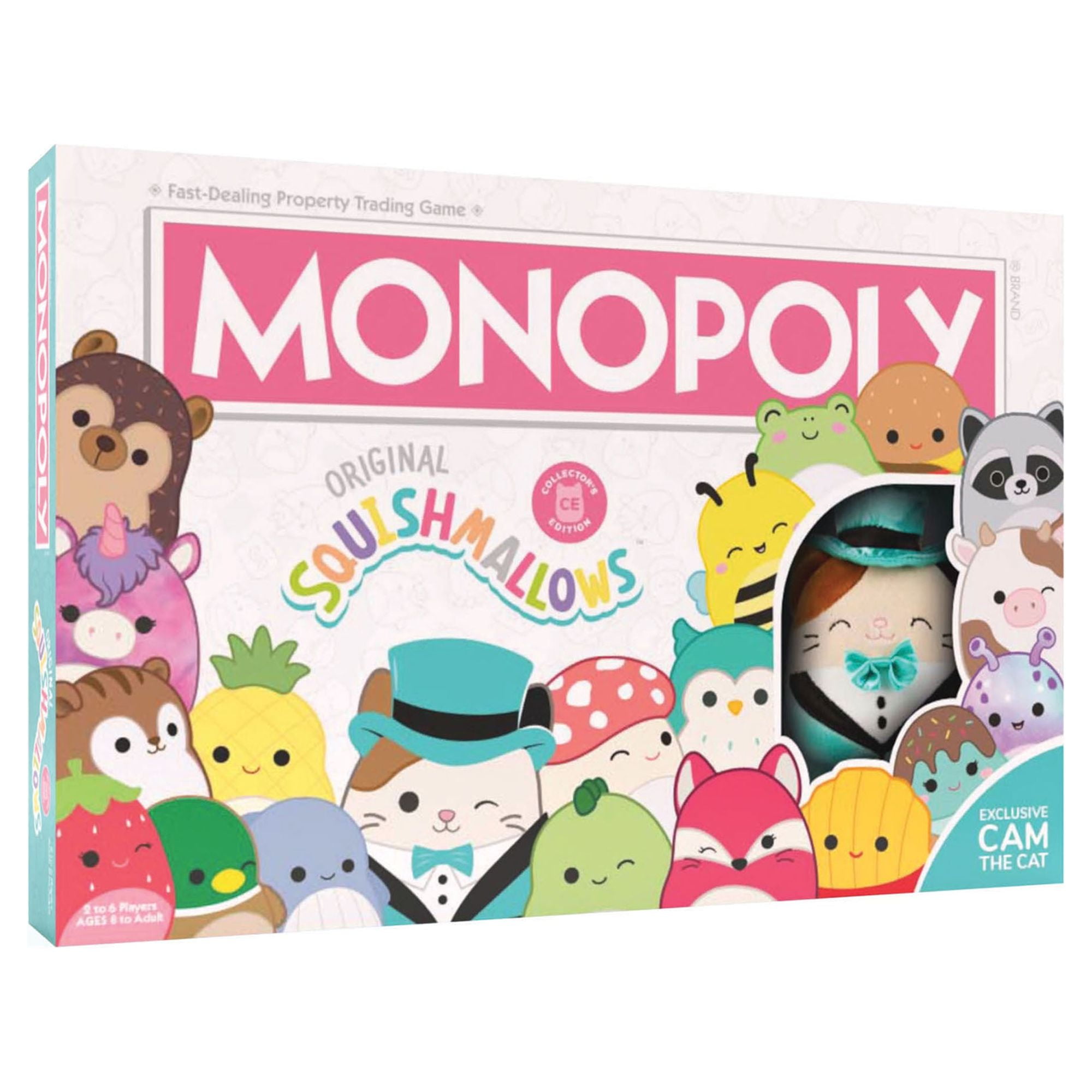 MONOPOLY: Original Squishmallows Collector's Edition Board Game by USAopoly, Inc (Walmart Exclusive)