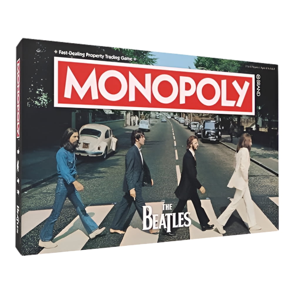 MONOPOLY: The Beatles - Collectible Licensed Edition, Strategy Board Game, Based On The Iconic Rock Band's Discography, Family Ages 8+, 2-6 Players