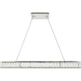 thumbnail image 1 of MONROE Pendant Light Transitional Adjustable Hanging Height Crystal Clear, 1 of 1