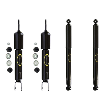 MONROE SENSA-TRAC 4WD 4x4 Shock Absorber 4 Piece Kit Set for GMC 1500 Truck Fits select: 2000 CHEVROLET SILVERADO C1500, 2003-2006 CHEVROLET SILVERADO K1500