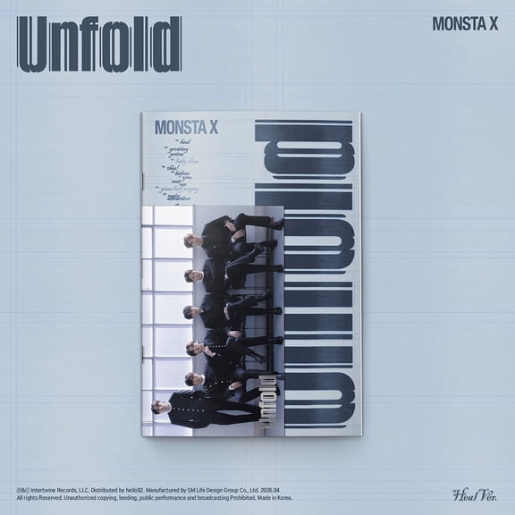 MONSTA X - [Unfold] American Studio Album HEAL Version