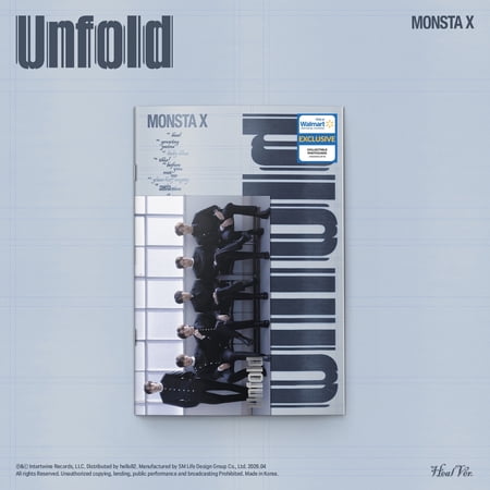 Monsta X - Unfold - Heal Ver. (Walmart Exclusive) - Music & Performance - CD [Exclusive]