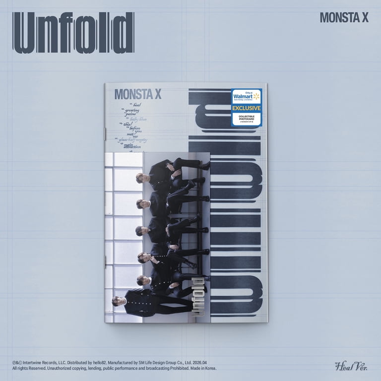 Monsta X - Unfold - Heal Ver. (Walmart Exclusive) - Music