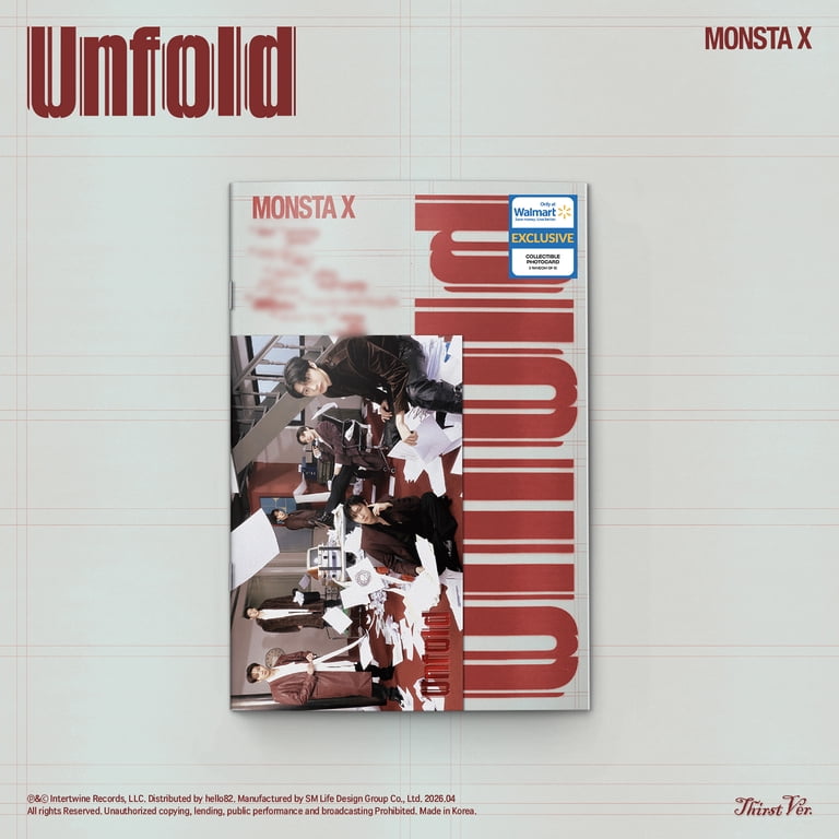 Monsta X - Unfold - Thirst Ver. (Walmart Exclusive) - Music
