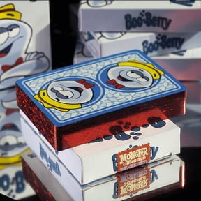 MONSTER CEREALS BOO BERRY Gilded Limited Edition- Bowtie Red