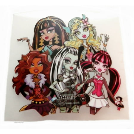 MONSTER HIGH 3" x 3" Heat Transfer Decal