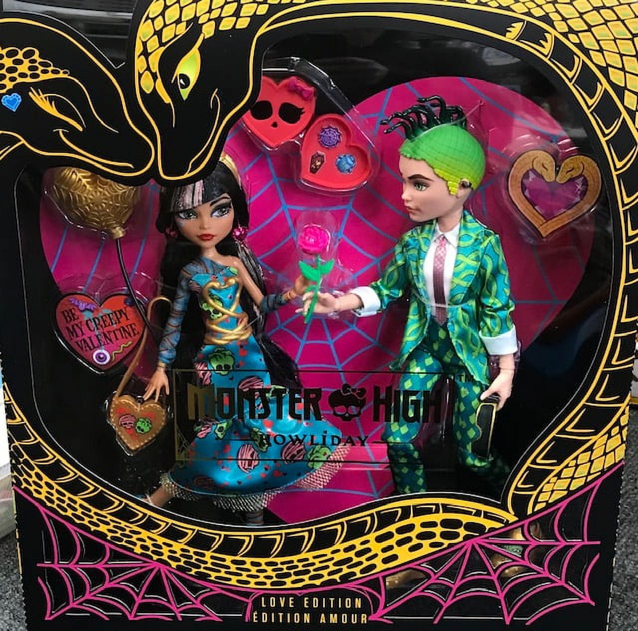 Monster High Howliday Love Edition Cleo and Deuce Set Is Fantastic!