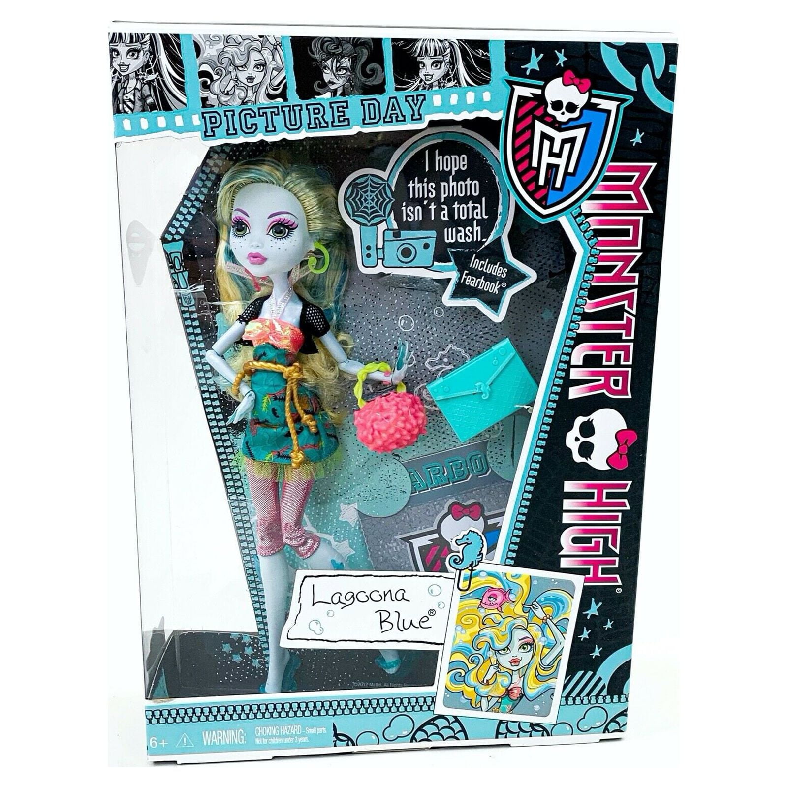 Mattel Monster High Lagoona Blue Doll - Free Shipping