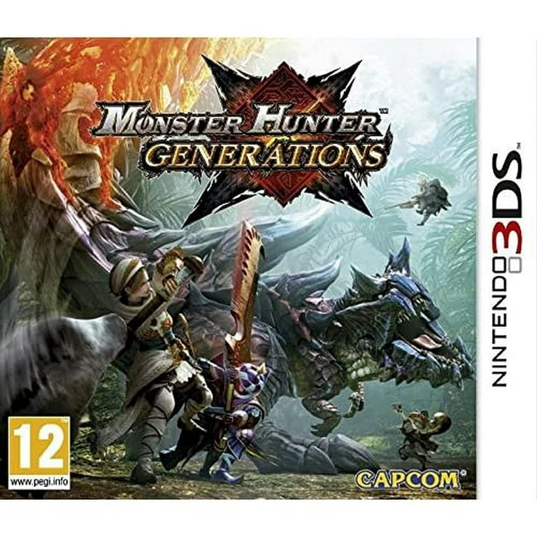 Nintendo 3ds All Monster Hunter Games On 3ds MONSTER