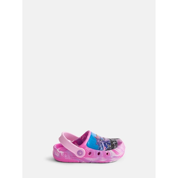 Monster Jam Toddler Girls Sparkle Smash Unicorn Clog Sandals