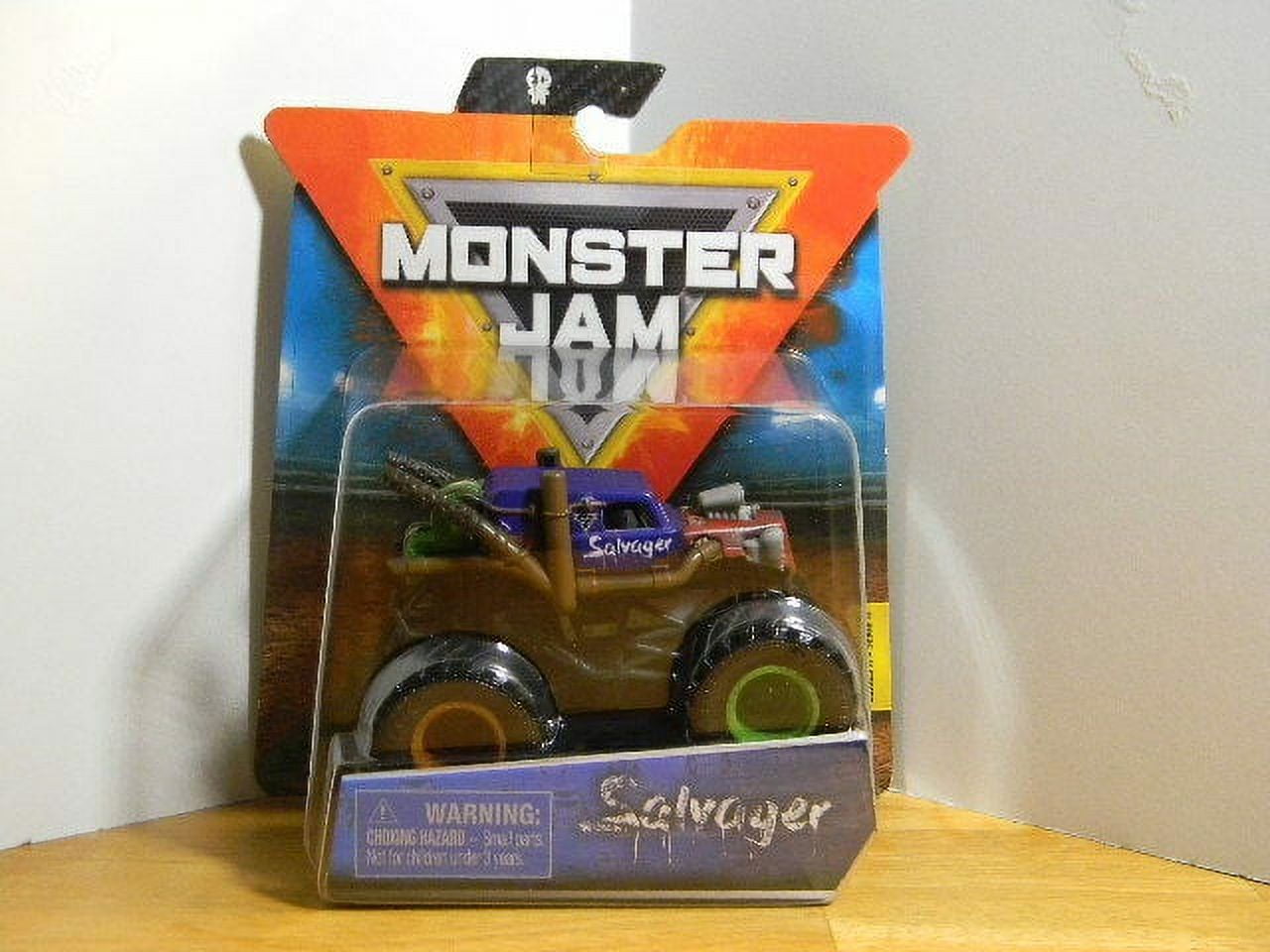 MONSTER JAM - spin master 1:64 - SALVAGER + VIP WRISTBAND - NEW 2020