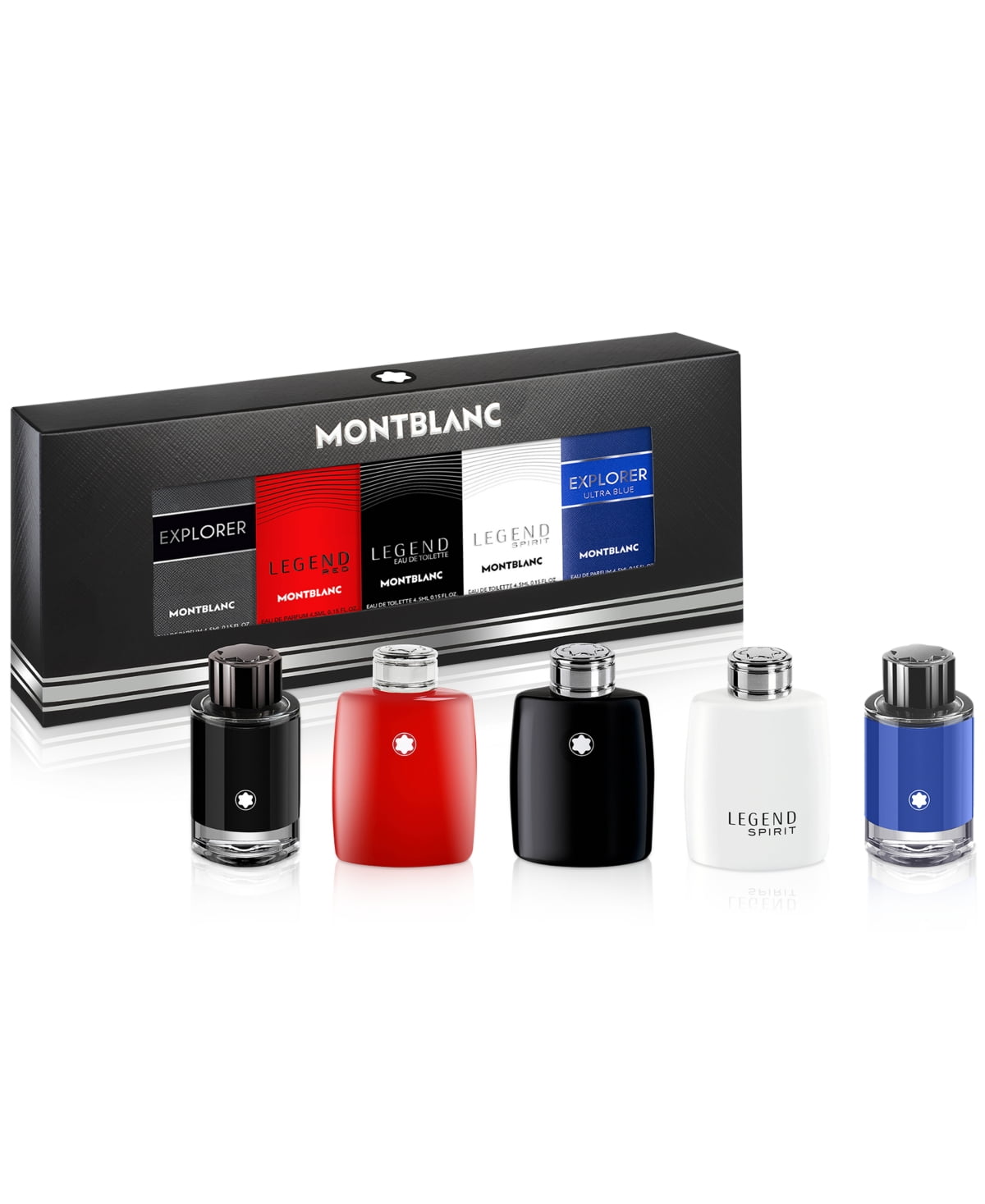 Montblanc Legend Men's Mini Gift Set 5pc (LEGEND, LEGEND SPIRIT