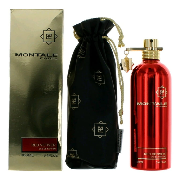 MONTALE Red Vetiver Woody Spices Perfume Eau de Parfum Spray, 3.3