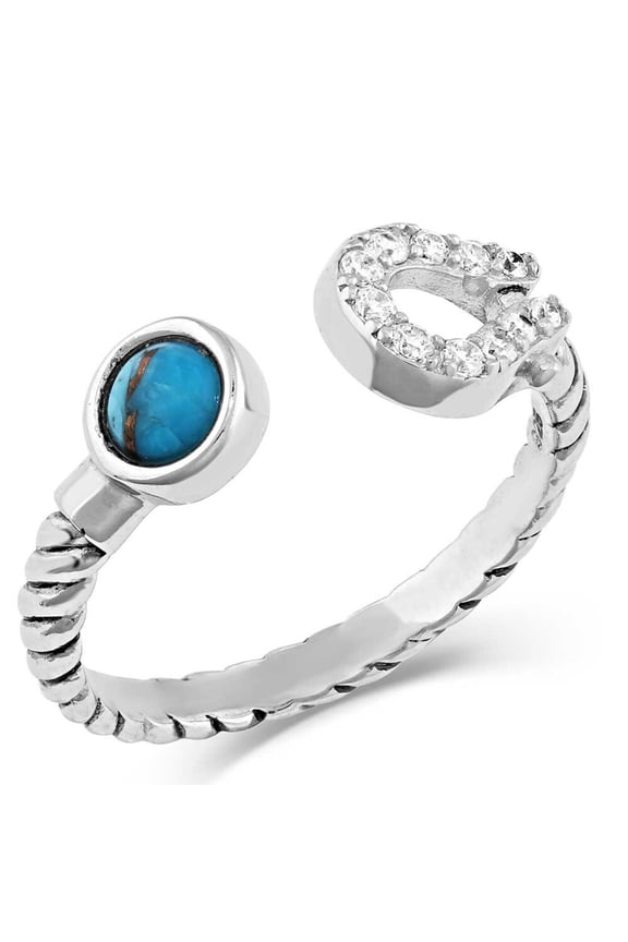 INFINITE LUCK WRAP TURQUOISE - ACCESSORIES JEWELRY RING - RG5157