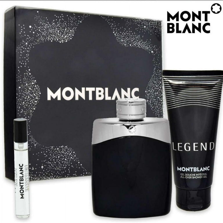 MONTBLANC Legend Men Gift Set, Includes: 3.3 Oz EDT, Mini EDT