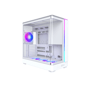MONTECH KING 45 PRO KING45PW ATX PC Case, Curved Panoramic Glass, 4 ARGB PWM Fan Pre-Installed