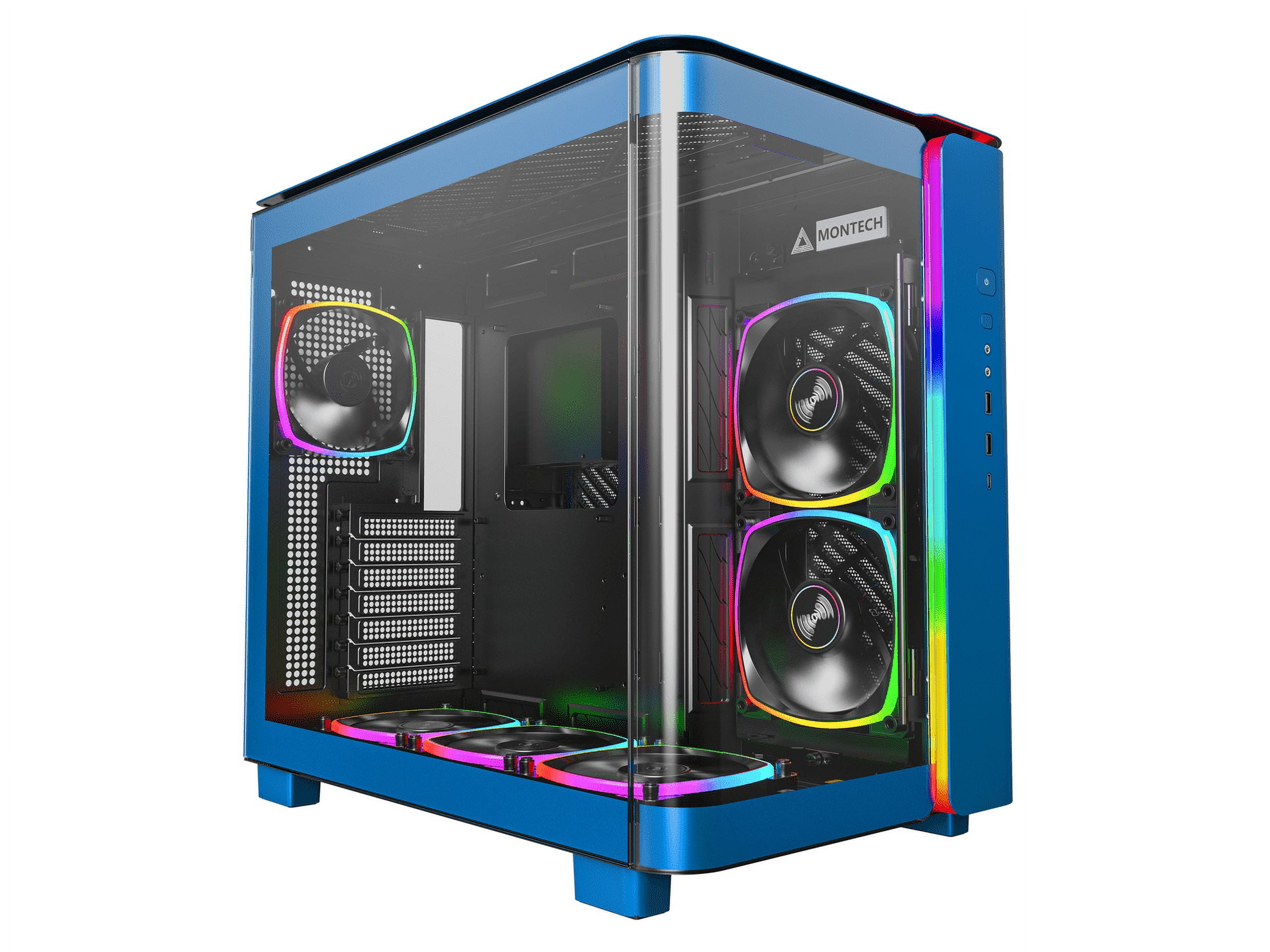 MONTECH KING 95 PRO ATX Mid-Tower Gaming Case, High-Airflow, Toolless, ARGB PWM Fan, Black - Walmart Business Supplies MONTECH KING 95 PRO ATX Mid-Tower Gaming Case, High-Airflow, Toolless, ARGB PWM Fan, Black - Walmart Business Supplies