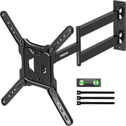 monTEK Extra Long Extension TV Wall Mount Bracket, 29" Long Arm for 23 65" TVs, VESA 400x400mm, 77 lbs Capacity