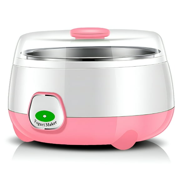 MONTERA 1L Yogurt Maker Automatic Yogurt Maker Yogurt Machine for Yogurt Natto (Pink)