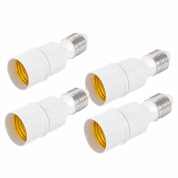 MONTERA 2026 New 4Pcs Light Bulb Extender Light Socket Extender Outdoor Lighting Light Bulb Extender Socket Lamp Holder Base Lighting Accessories for Home Office