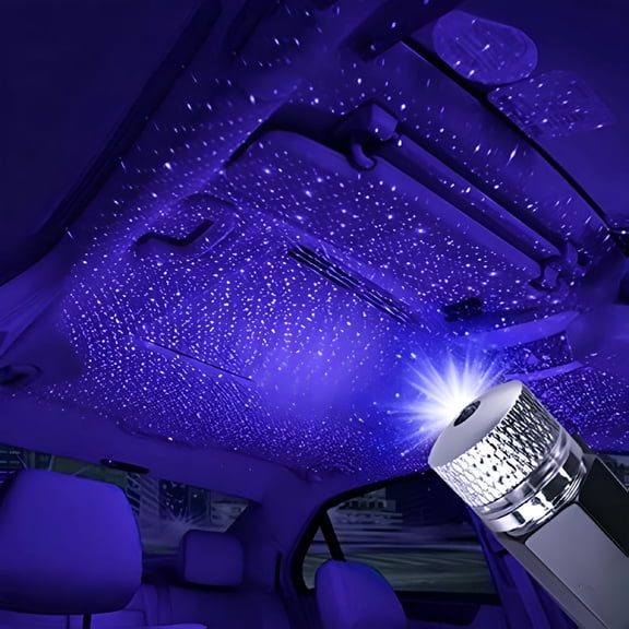 MONTERA 2026 New Auto Roof Star Light, Car Usb Star Decoration Atmosphere Light, Adjustable Led Galaxy Atmosphere Light Interior Ceiling Projector for Bedroom, Car, Ceiling and Party Decoration