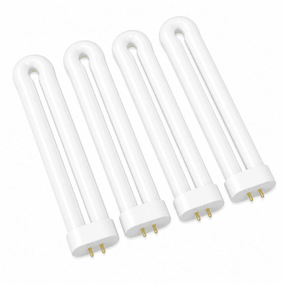 MONTERA 2026 New Bug Zapper Replacement Light Bulb for 15W Insect Attracting Lamp with 4-Pin Base, 15W-Bl U Shaped Twin Tube Bulb for Outdoor Mosquito Zapper, 4 Pack