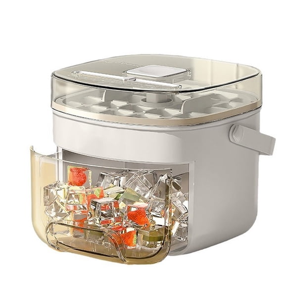 MONTERA 2026 New Ice Maker Machine Countertop Self Cleaning Portable Compact Small Bullet Ice Maker for Camping Dorm Home Outdoor for Kitchen,Rv,Office,Patio,Picnic,Party Use