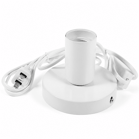 MONTERA 2026 New Metal Base for Table Lamp Desk Lamp E27 Base Metal Lamp Base Diy Table Lamp Base (Us Plug),For Home Lighting,Office Desks,Bedroom Lamps,Living Room Decor,Diy Lamp Projects