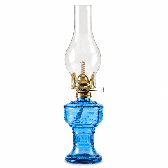 MONTERA 2026 New Oil Lamps for Indoor Use Vintage Kerosene Lamp Clear Hurricane Lamp Rustic Kerosene Lantern with Adjustable Fire Wick Lighting Oil Lantern for Home Emergency Lighting